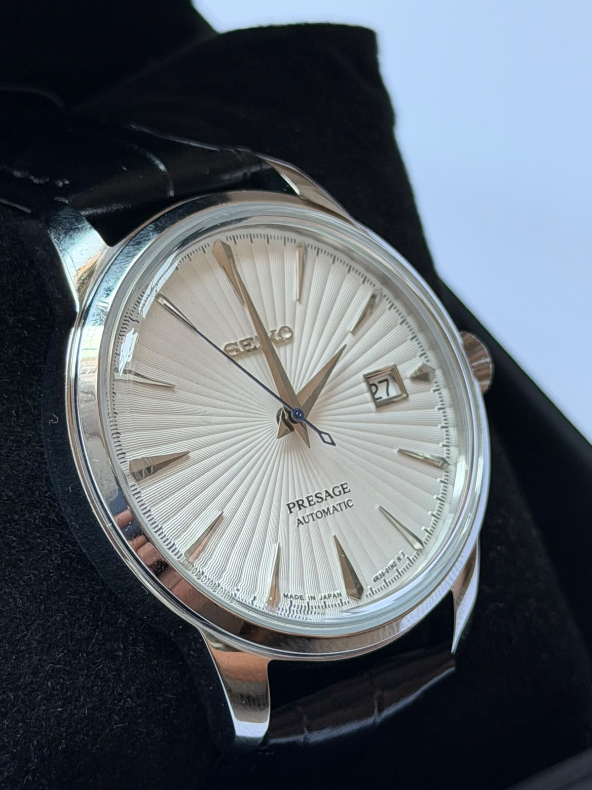 Seiko Presage Cocktail Blanco — JLH Mods